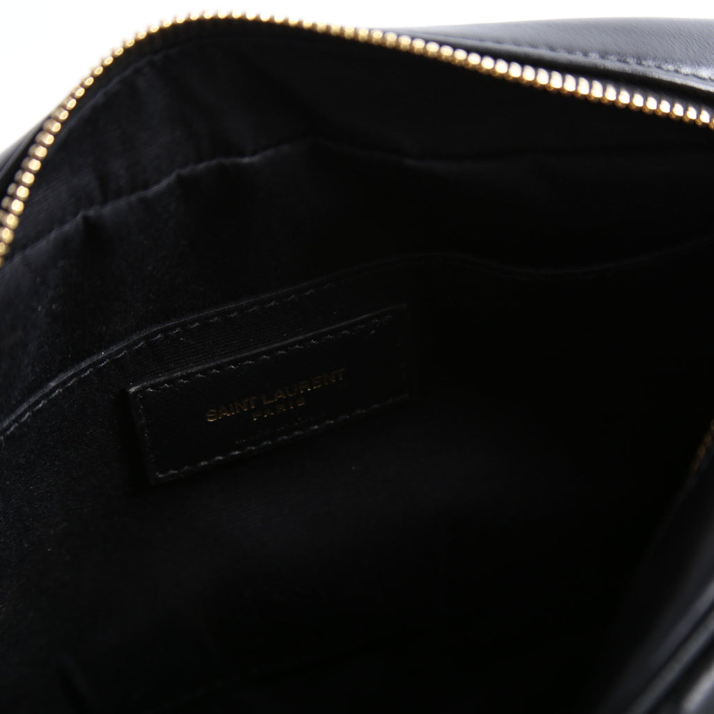Lou Camera Bag Quilted 574494 Black/Gold