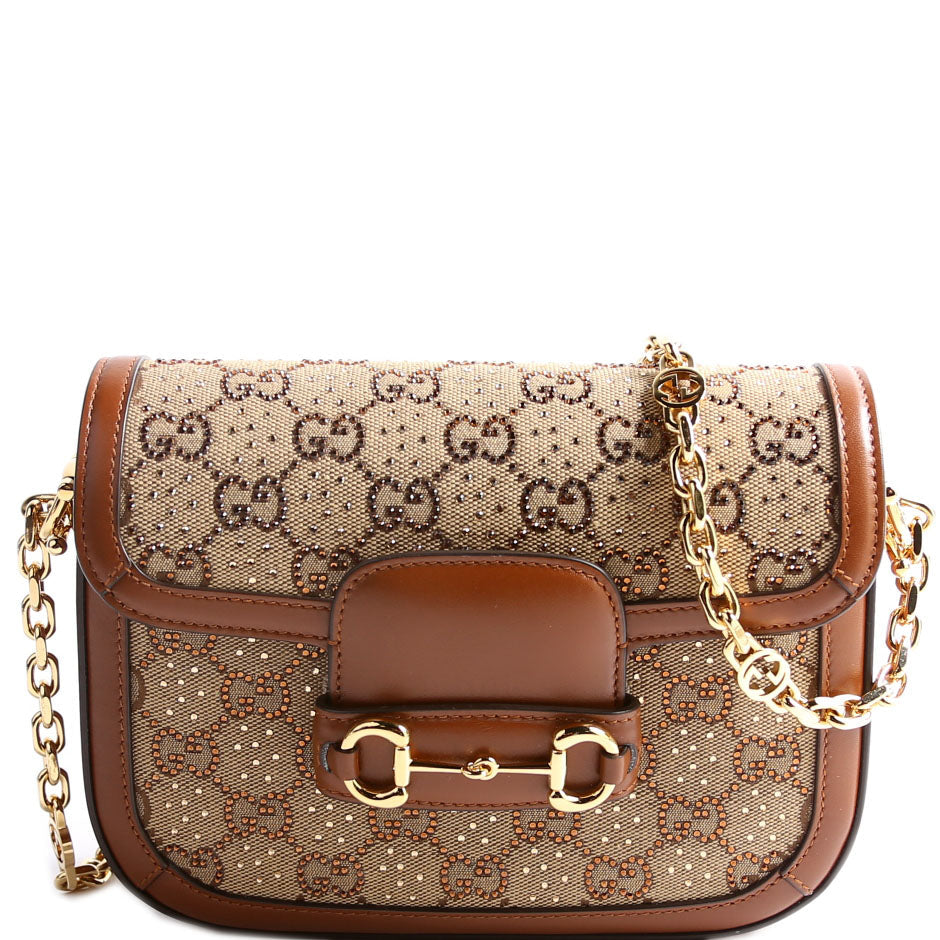 675801 GG Crystal 1955 Mini Shoulder Bag