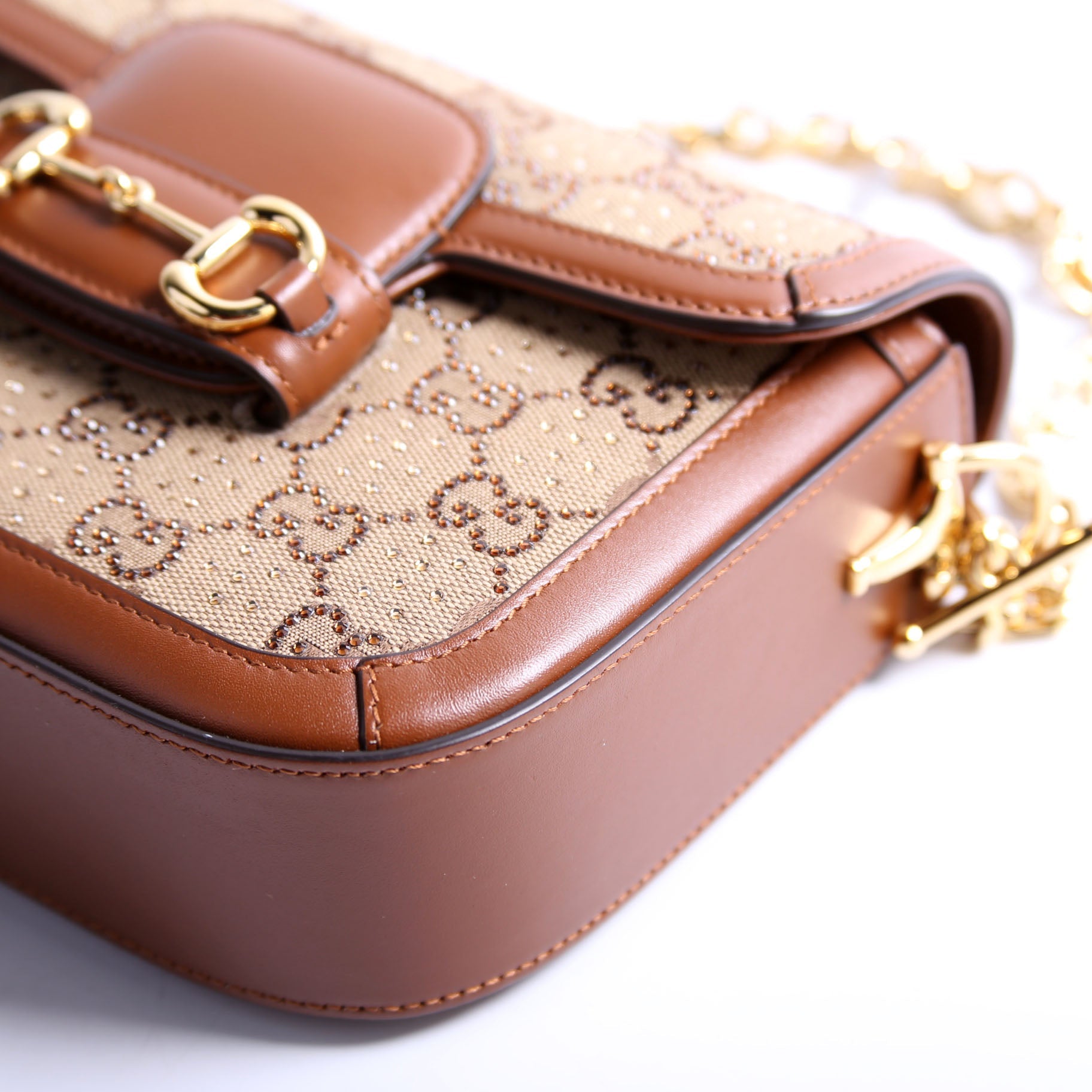 675801 GG Crystal 1955 Mini Shoulder Bag