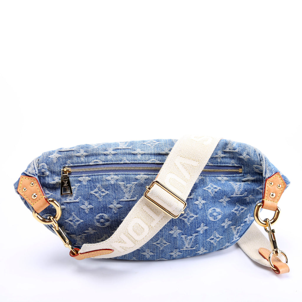 High Rise Bumbag Denim Monogram