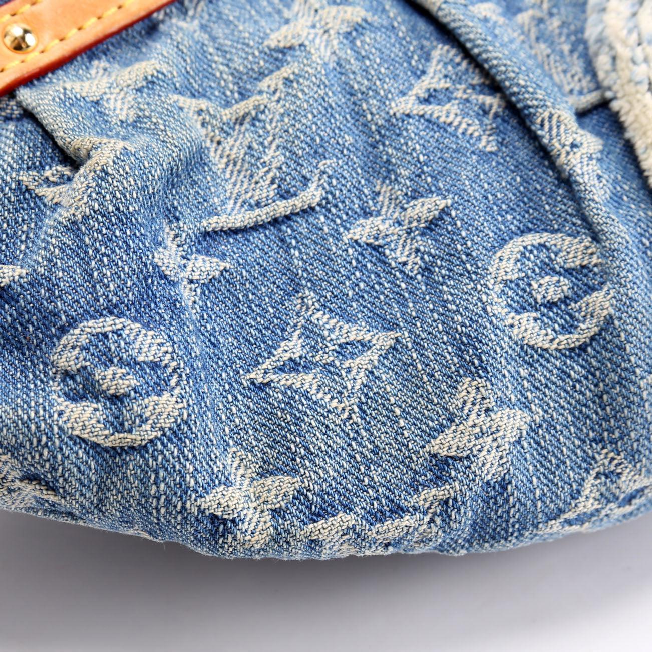 High Rise Bumbag Denim Monogram