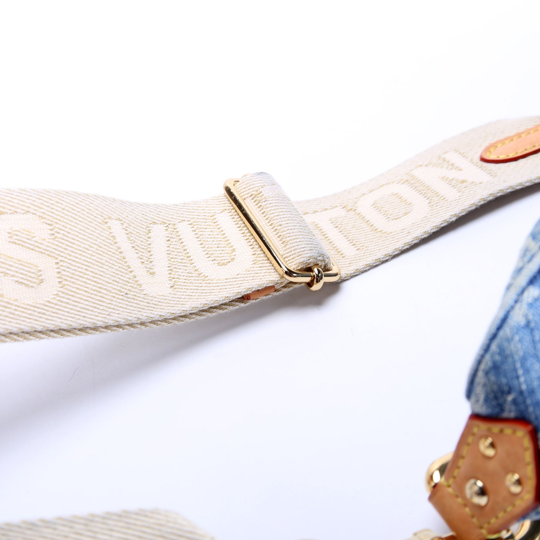 High Rise Bumbag Denim Monogram