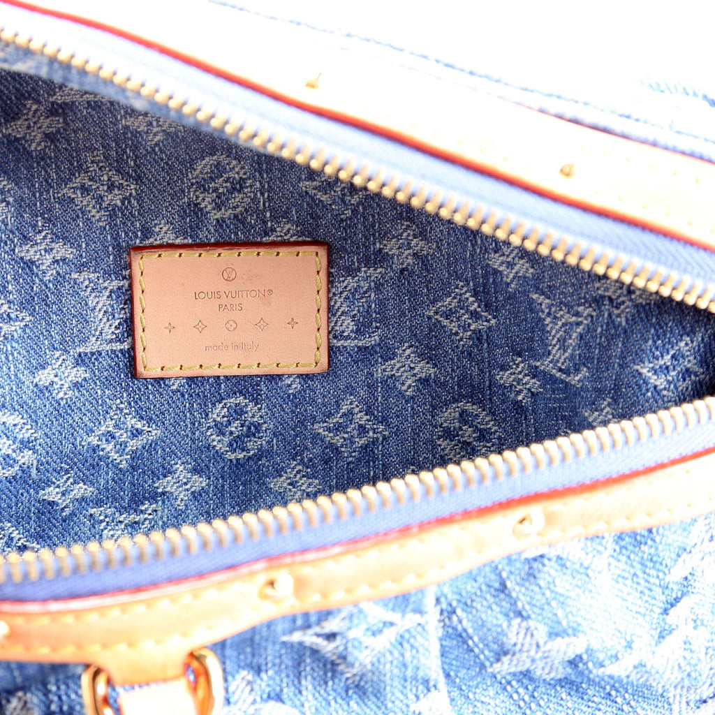 High Rise Bumbag Denim Monogram