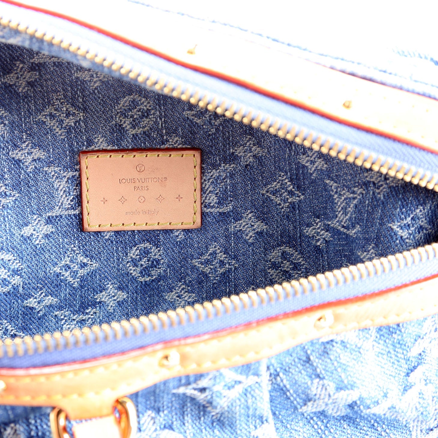High Rise Bumbag Denim Monogram