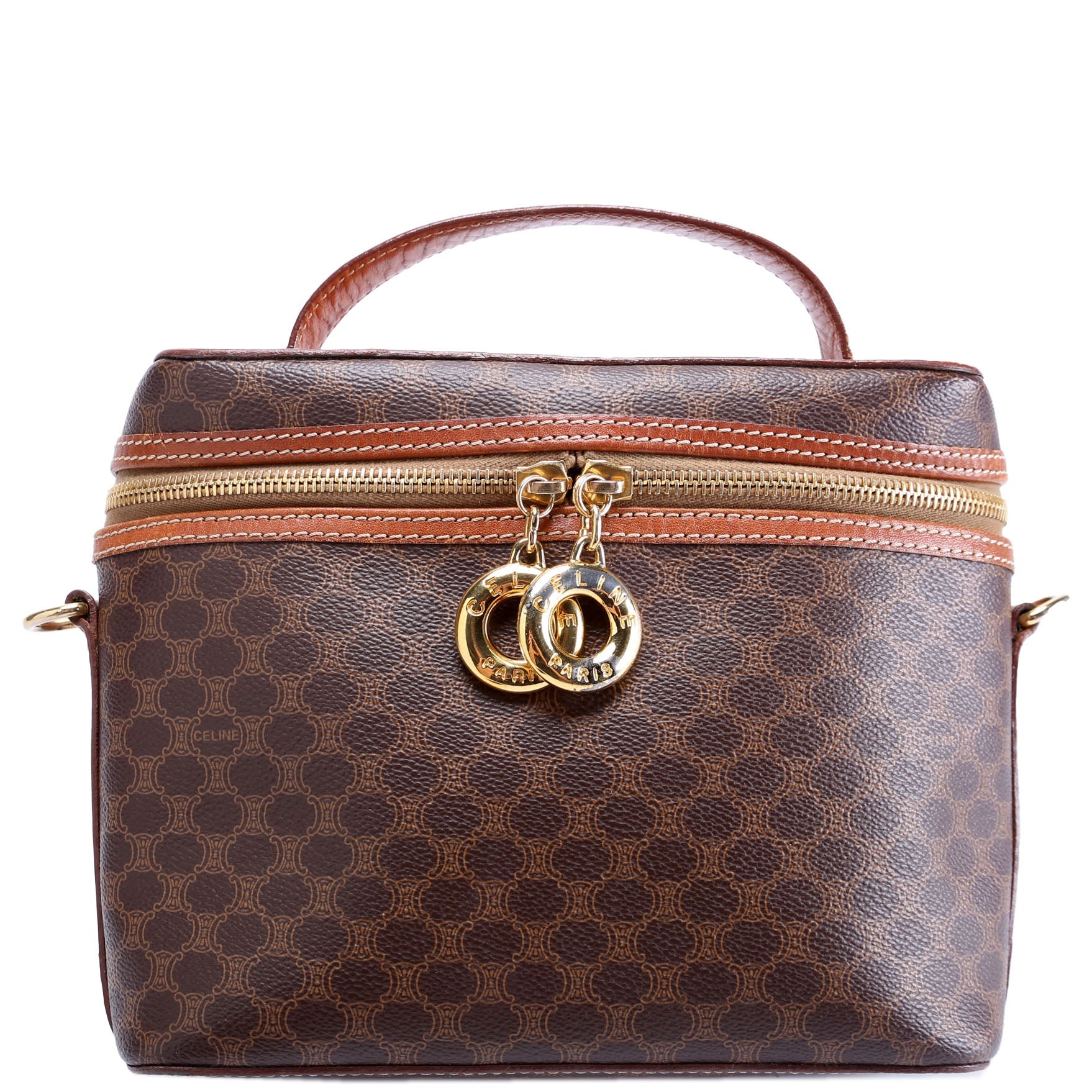 Macadam Canvas Vanity Pouch
