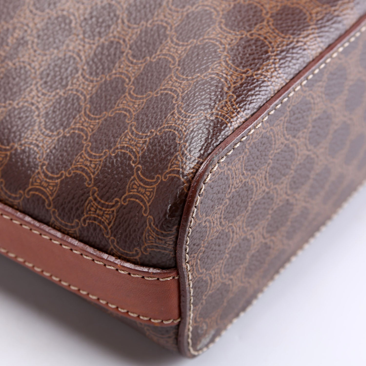 Macadam Canvas Vanity Pouch