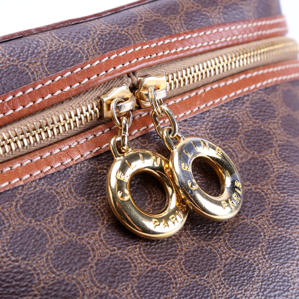 Macadam Canvas Vanity Pouch