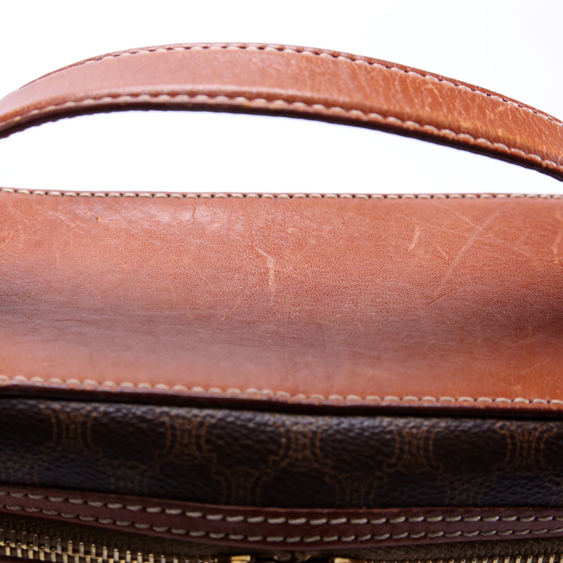 Macadam Canvas Vanity Pouch