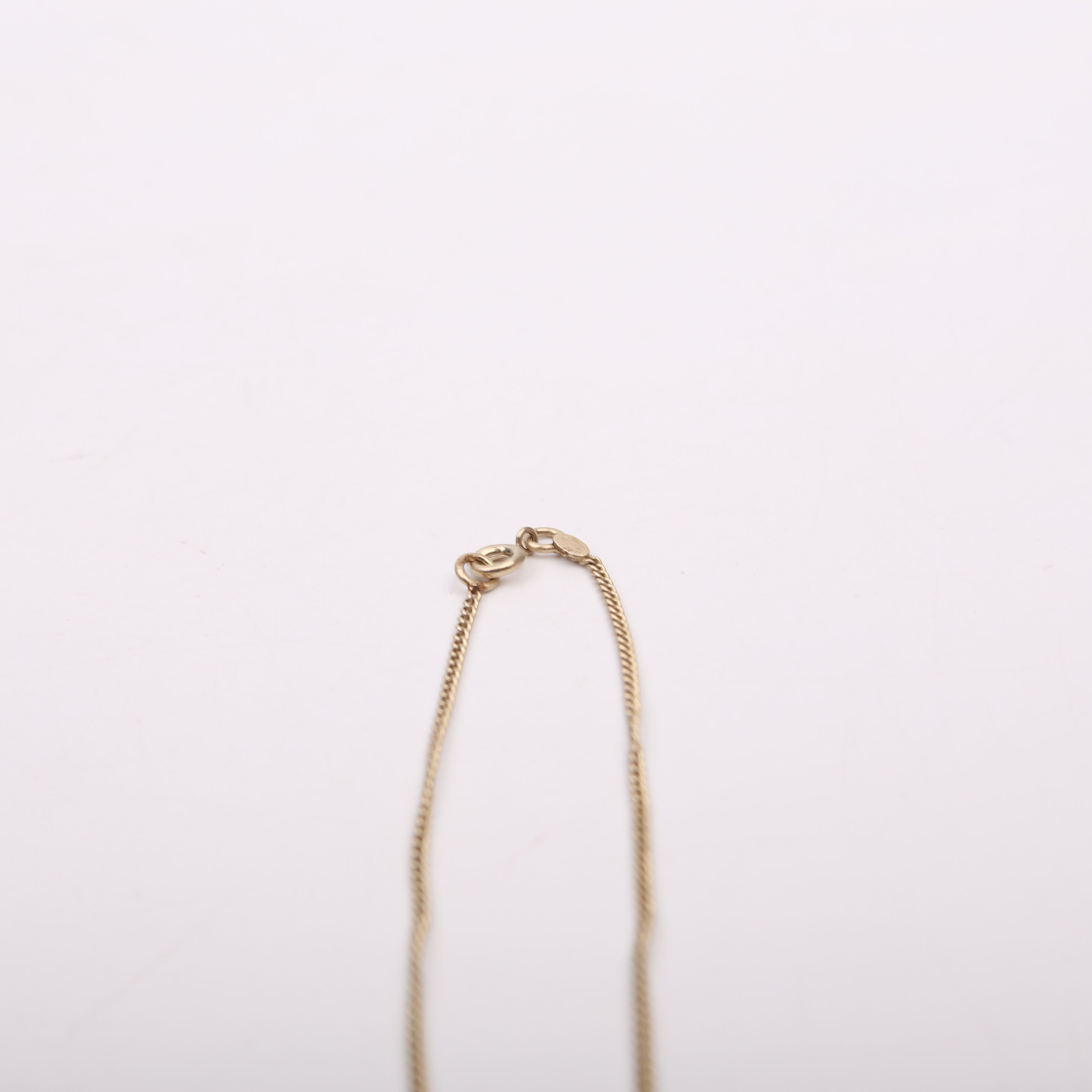 CC Flap Bag Pendant Necklace