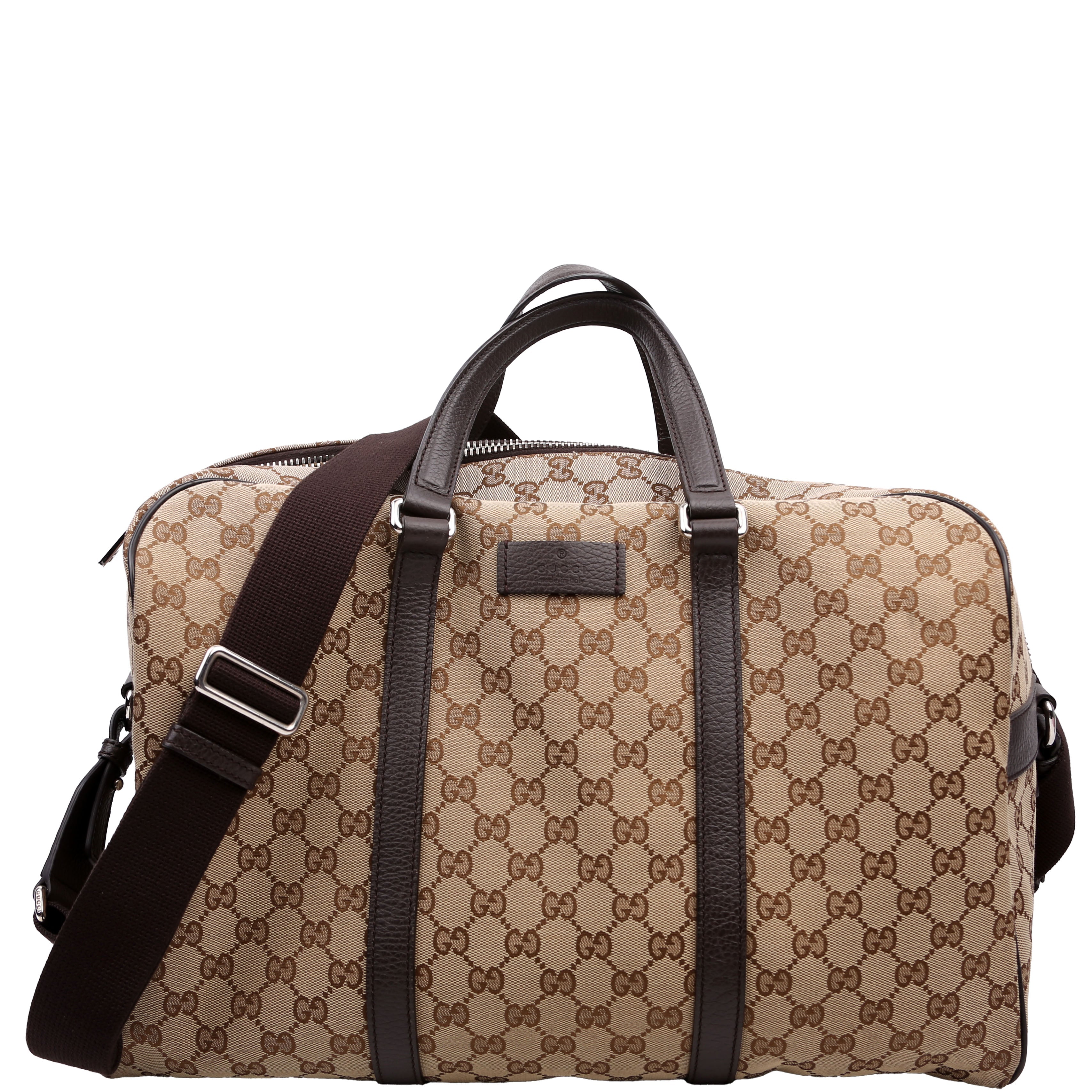 Gucci 449167 GG Canvas Boston Duffle