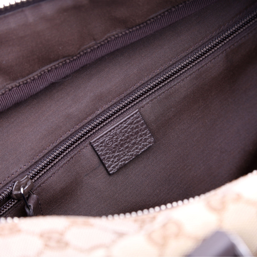 Gucci 449167 GG Canvas Boston Duffle