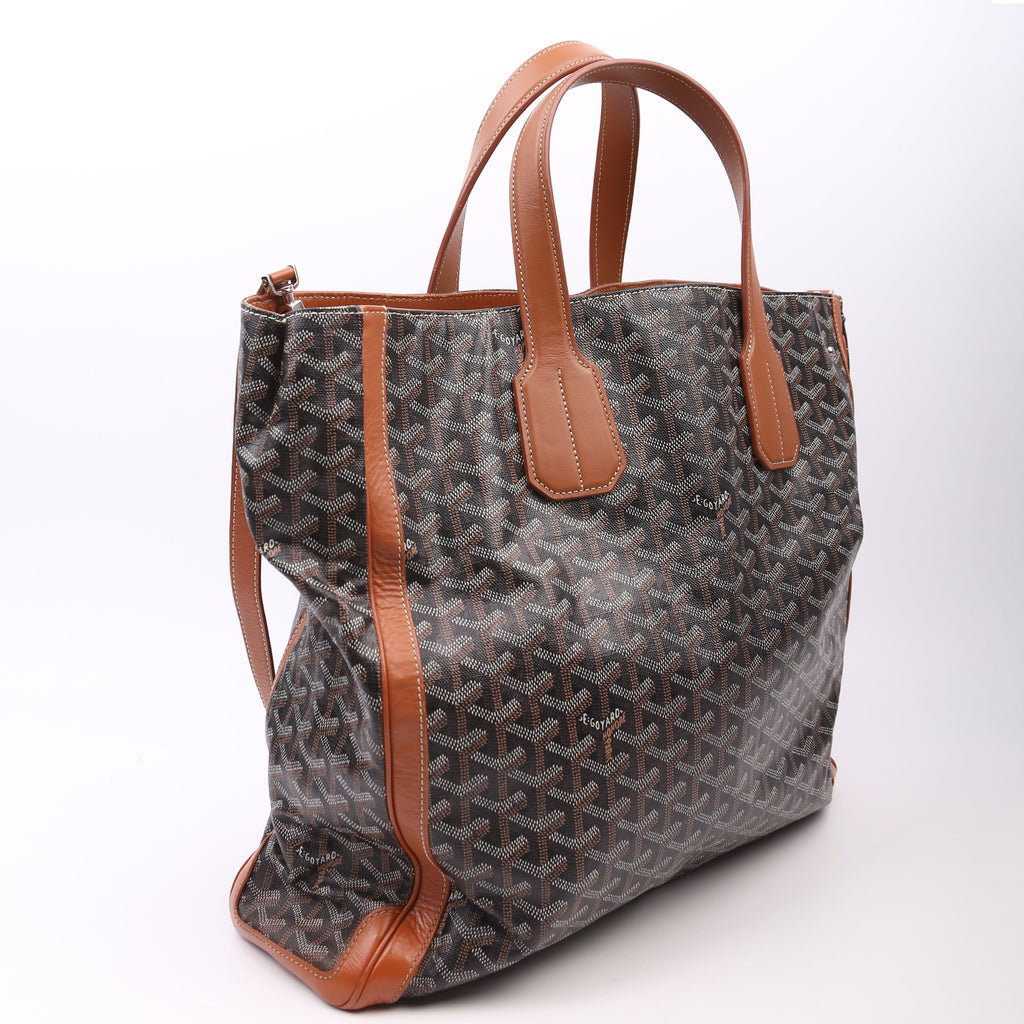 Voltaire Goyardine Canvas Tote