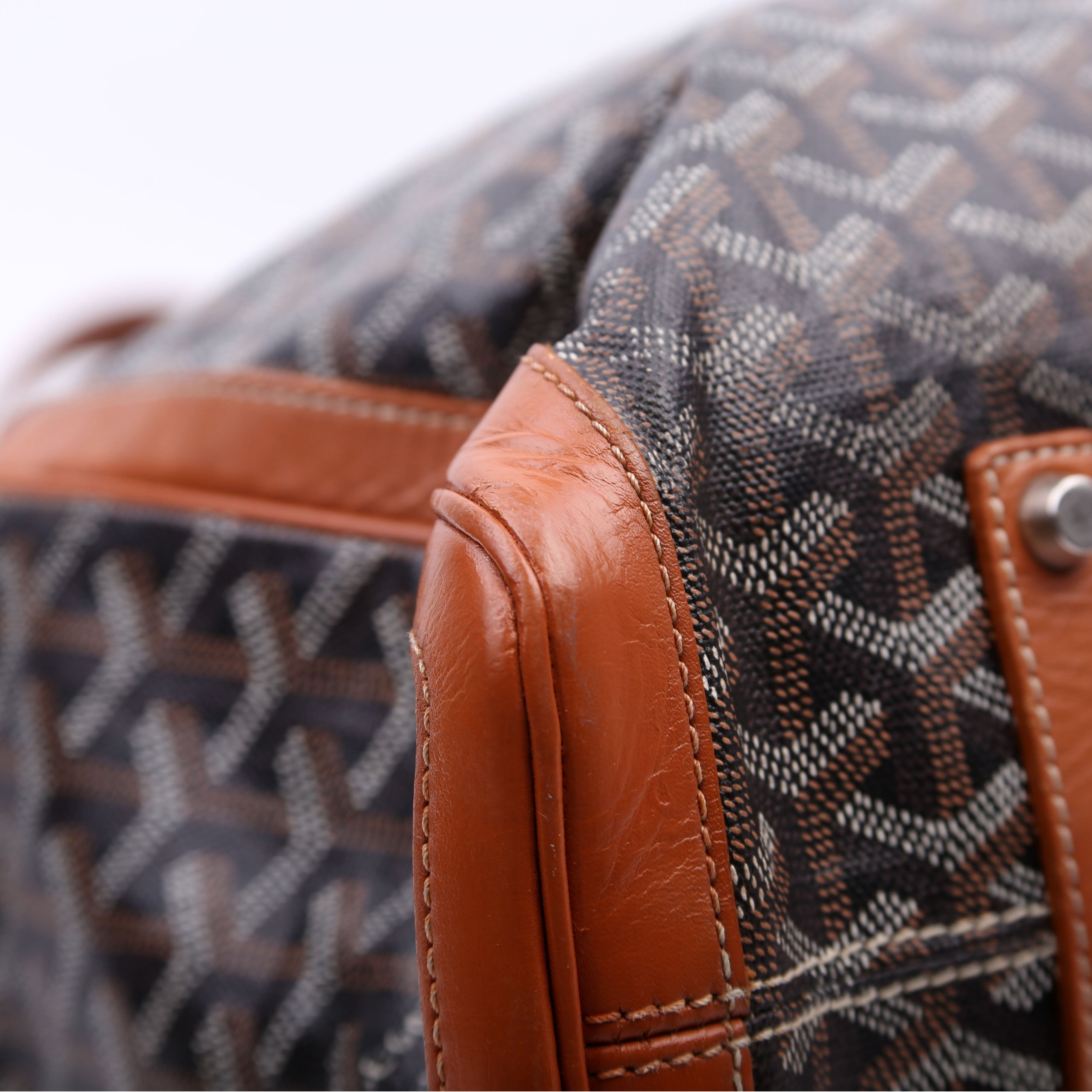 Voltaire Goyardine Canvas Tote