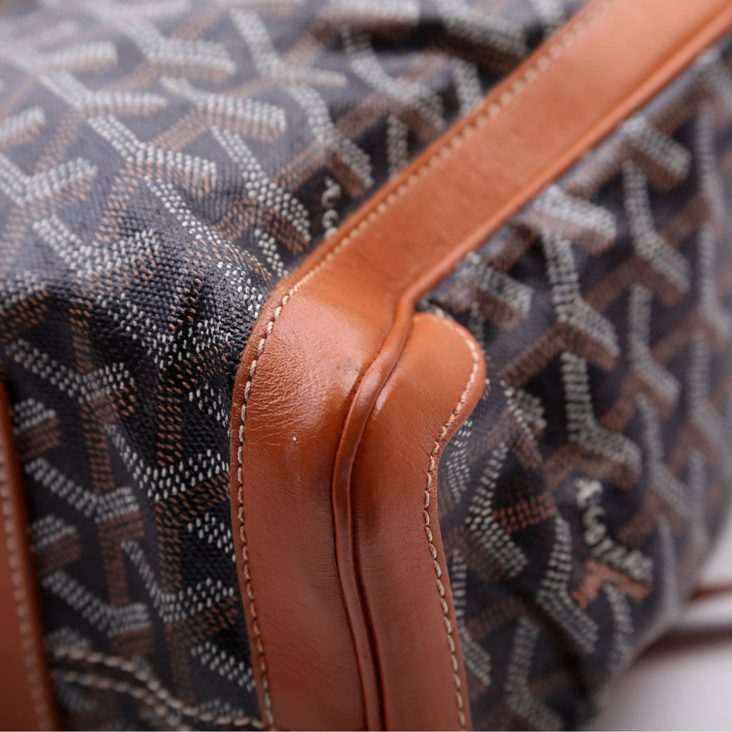 Voltaire Goyardine Canvas Tote