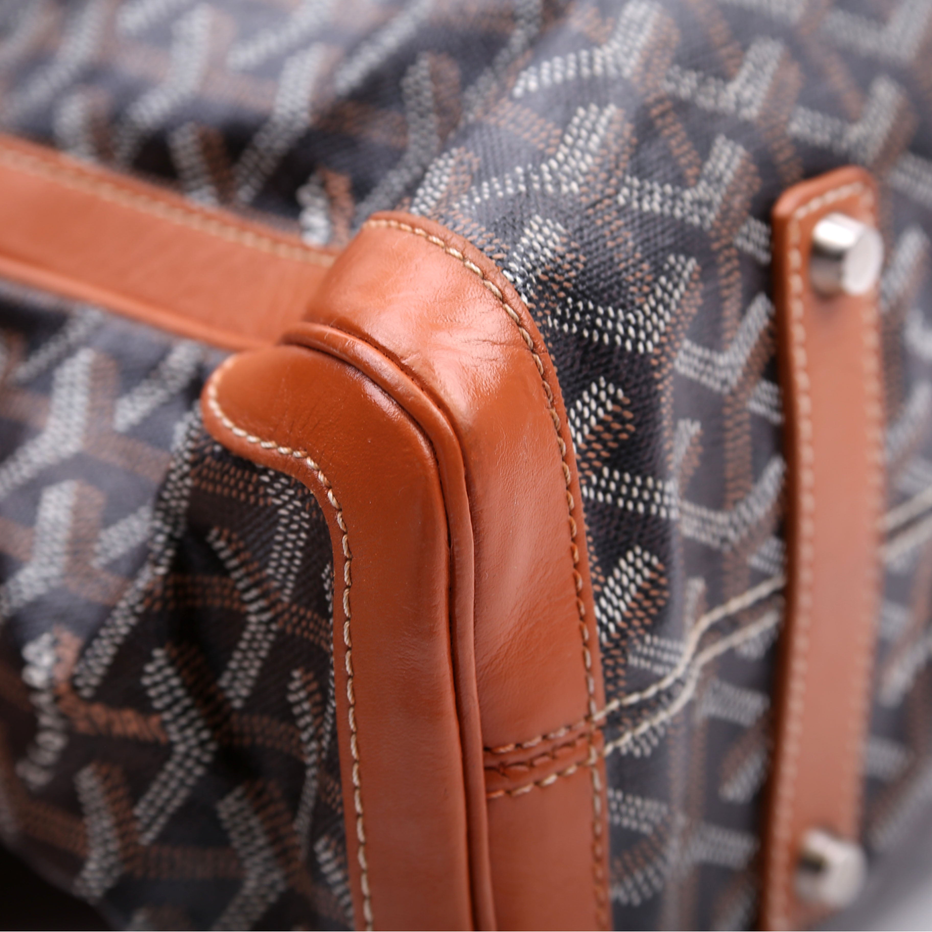 Voltaire Goyardine Canvas Tote