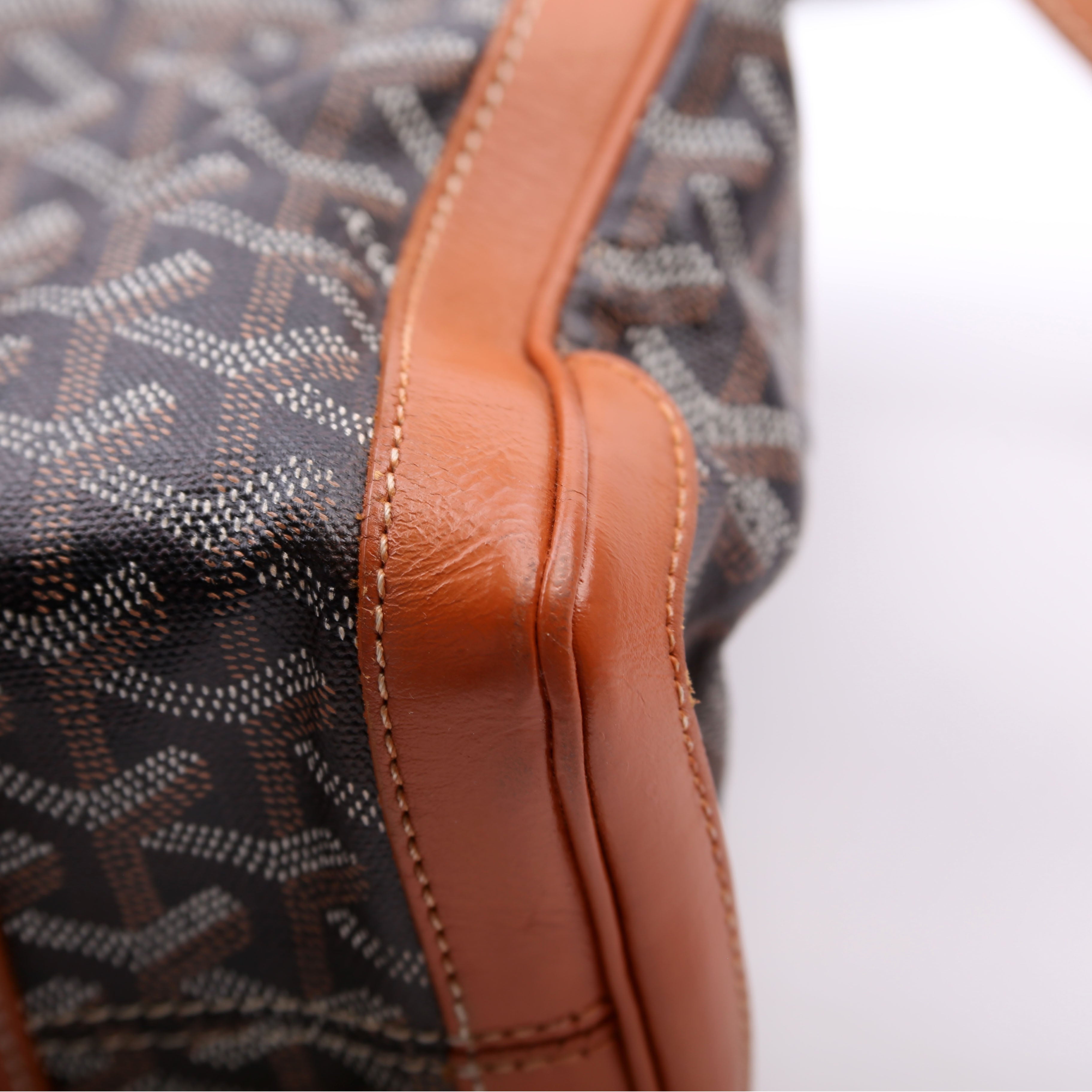 Voltaire Goyardine Canvas Tote