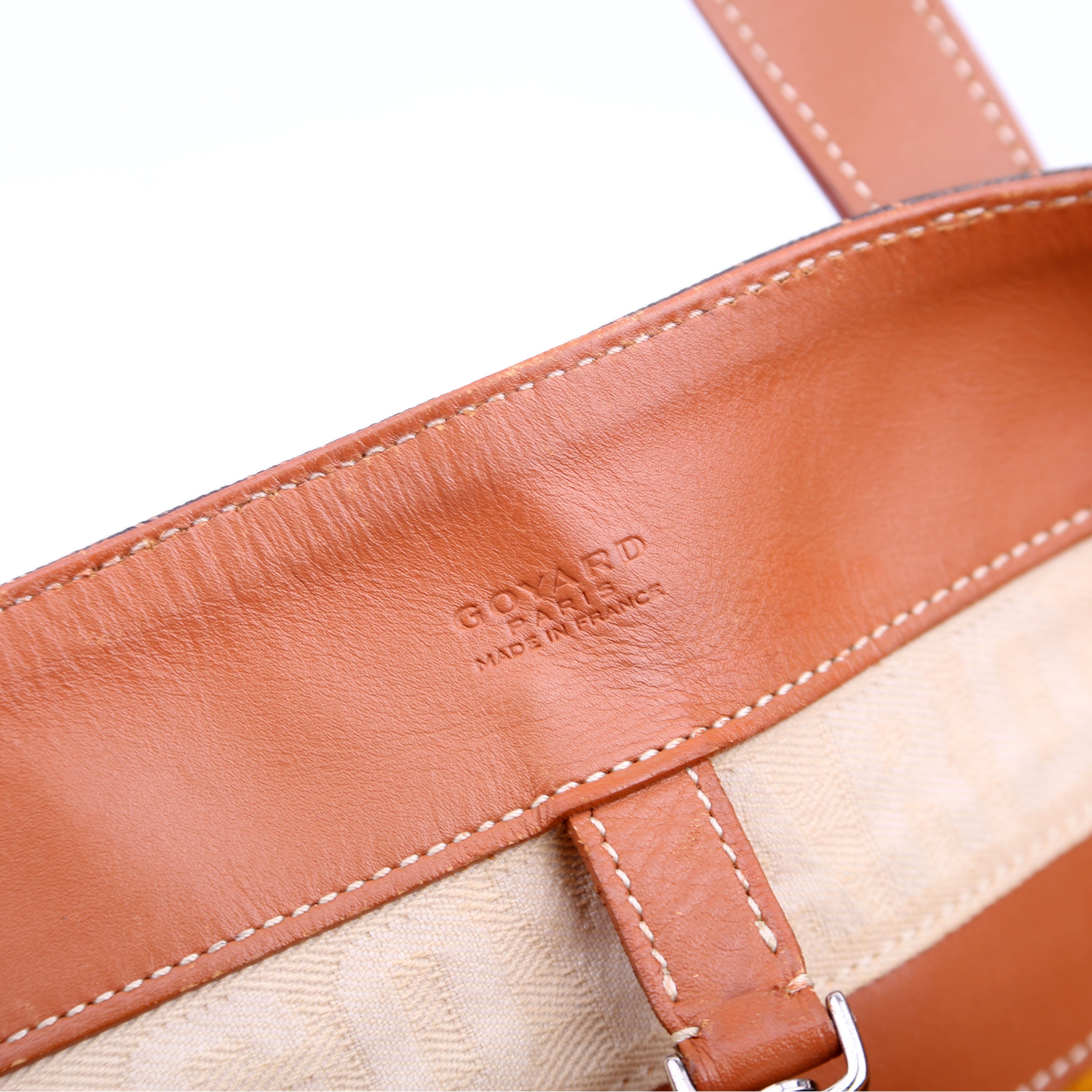 Voltaire Goyardine Canvas Tote