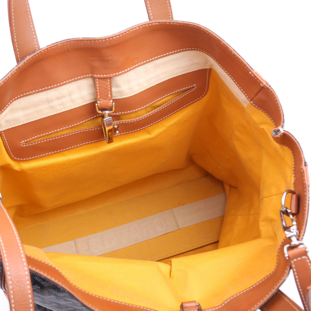 Voltaire Goyardine Canvas Tote