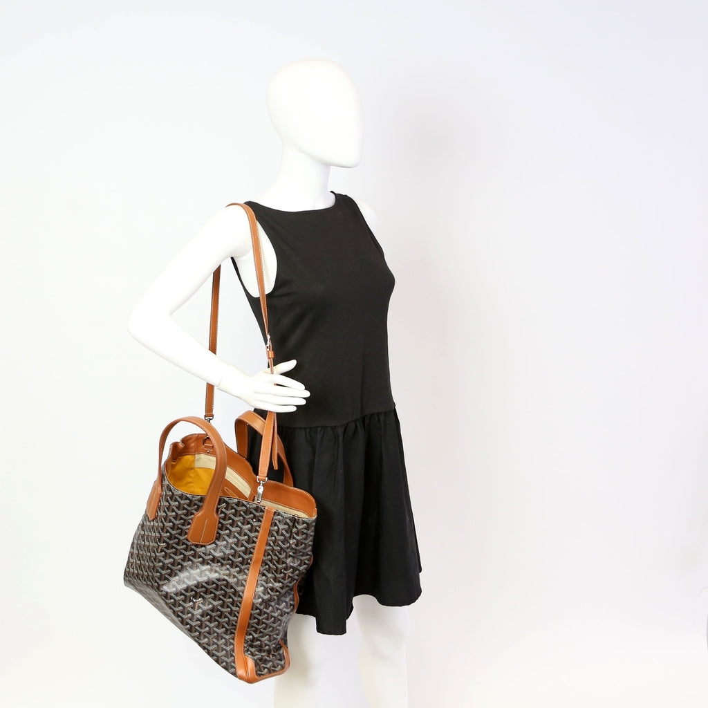 Voltaire Goyardine Canvas Tote
