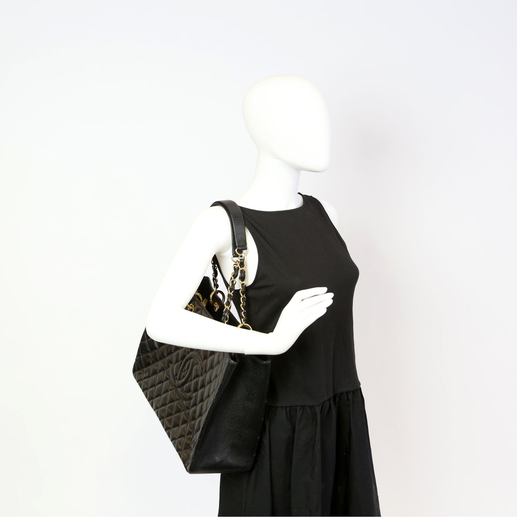 Grand Shopping Tote XL Black