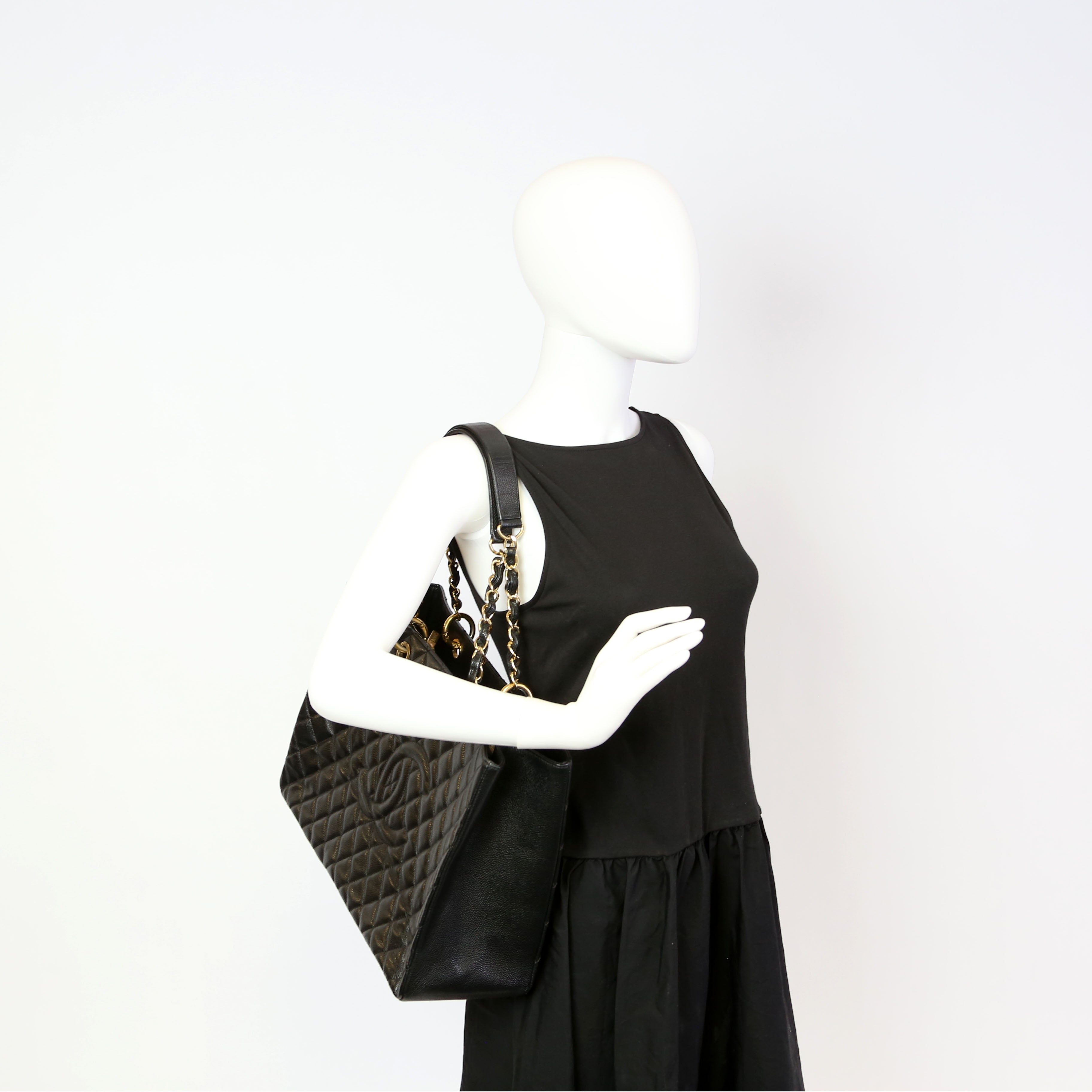 Grand Shopping Tote XL Black