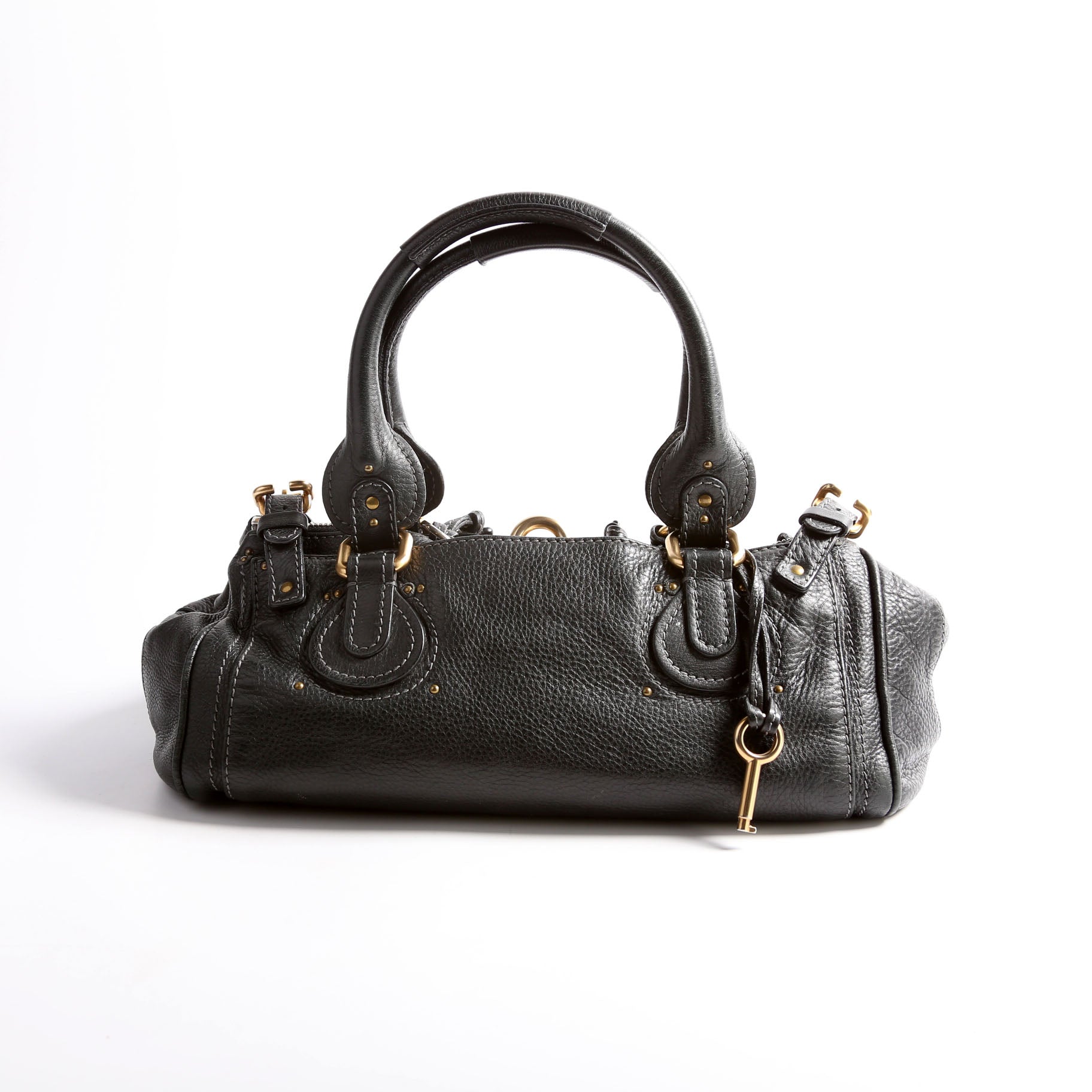 Paddington Top Handle Black/Gold
