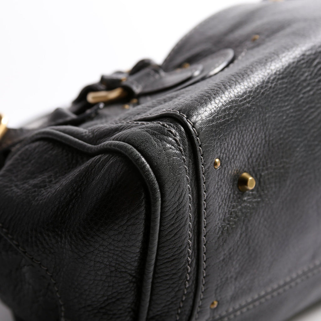 Paddington Top Handle Black/Gold