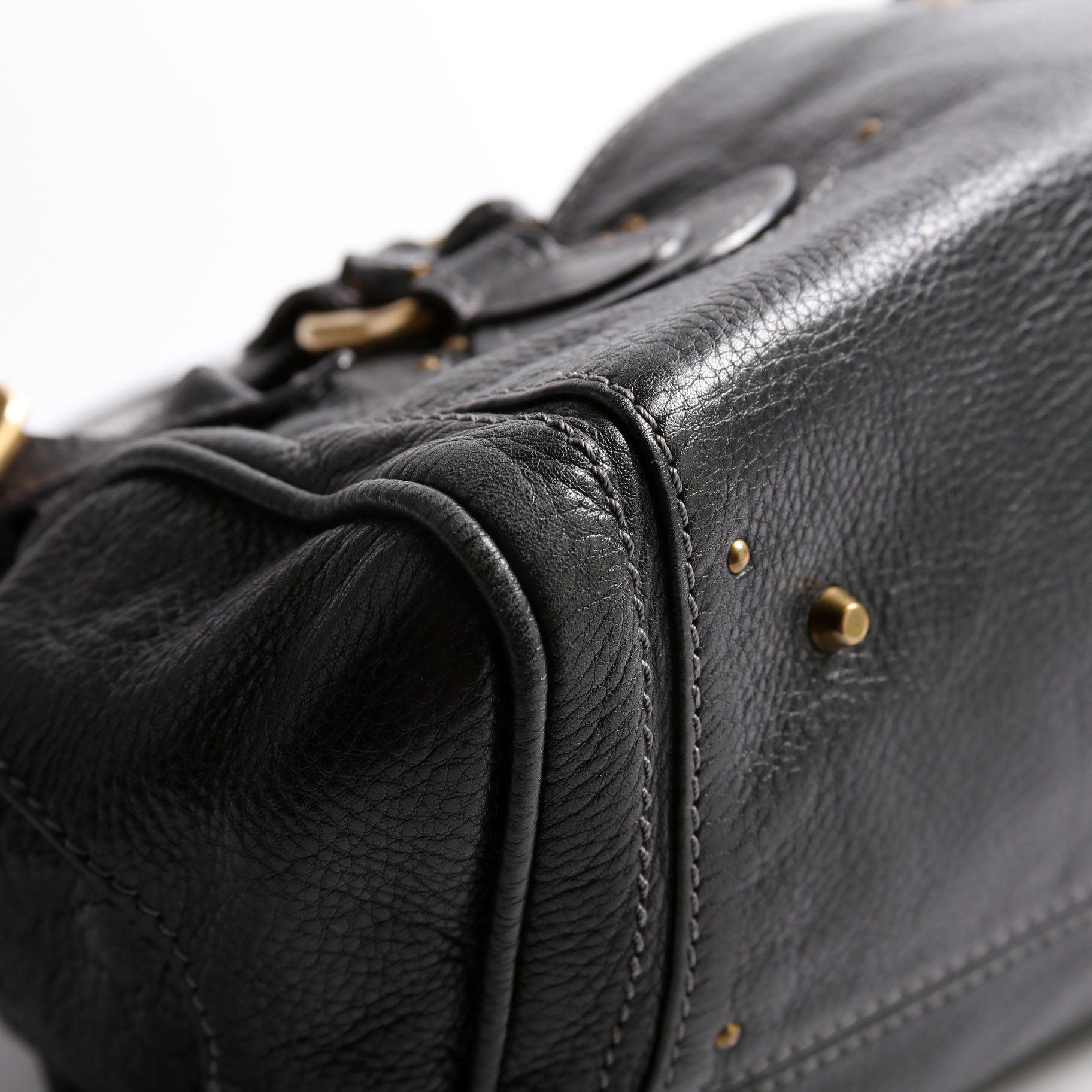Paddington Top Handle Black/Gold