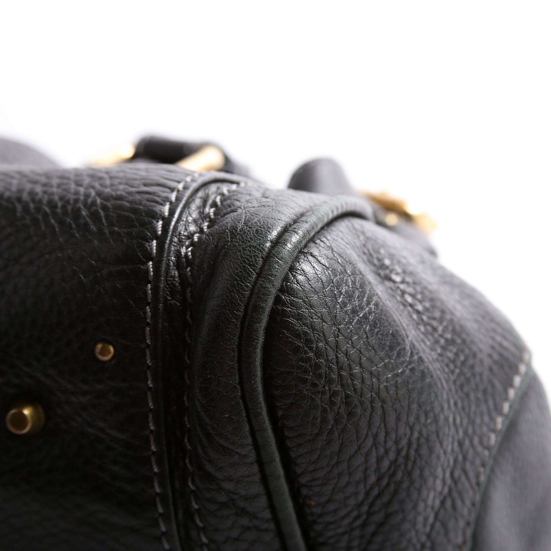 Paddington Top Handle Black/Gold