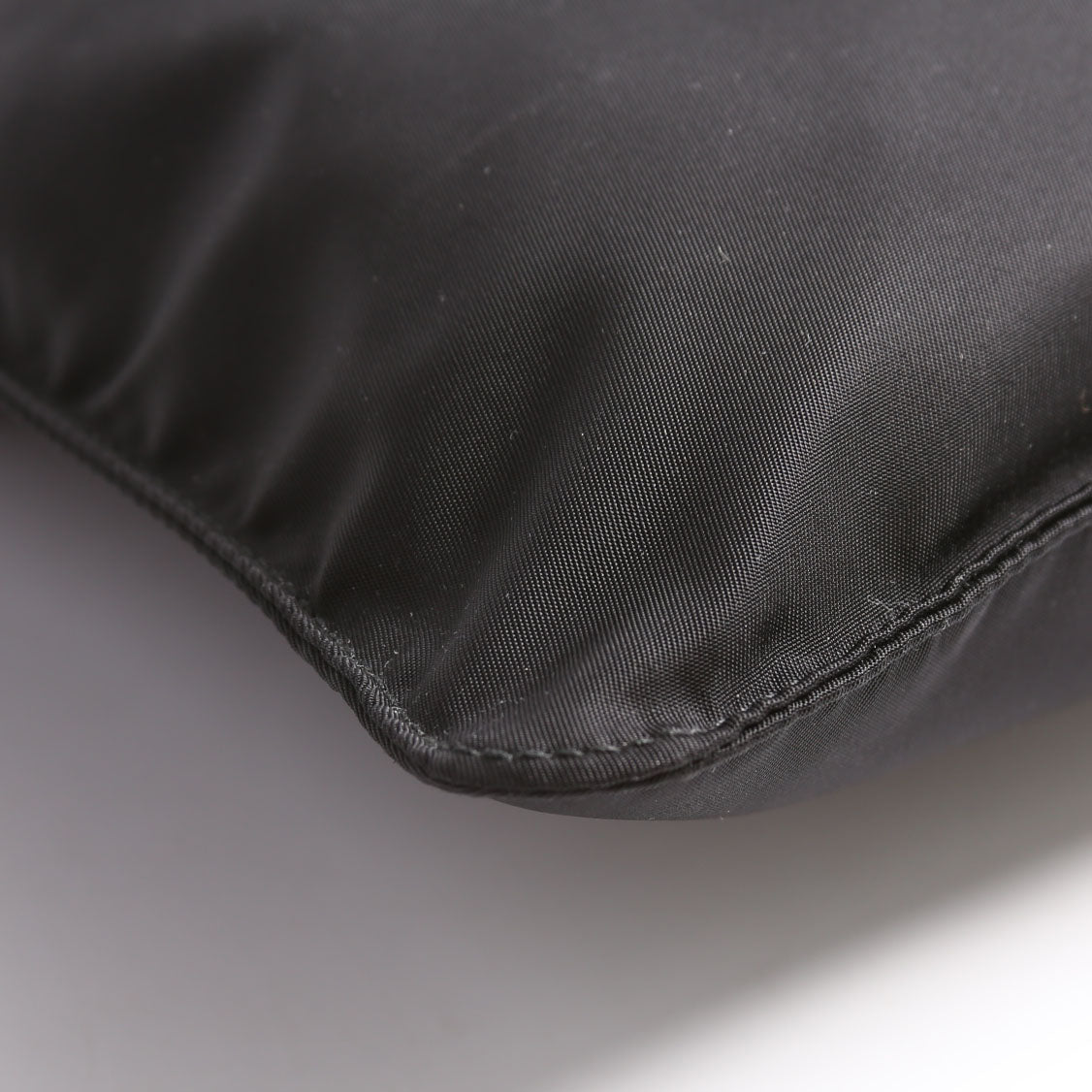 1BH978 Re-nylon/Saffiano Shoulder Bag Black