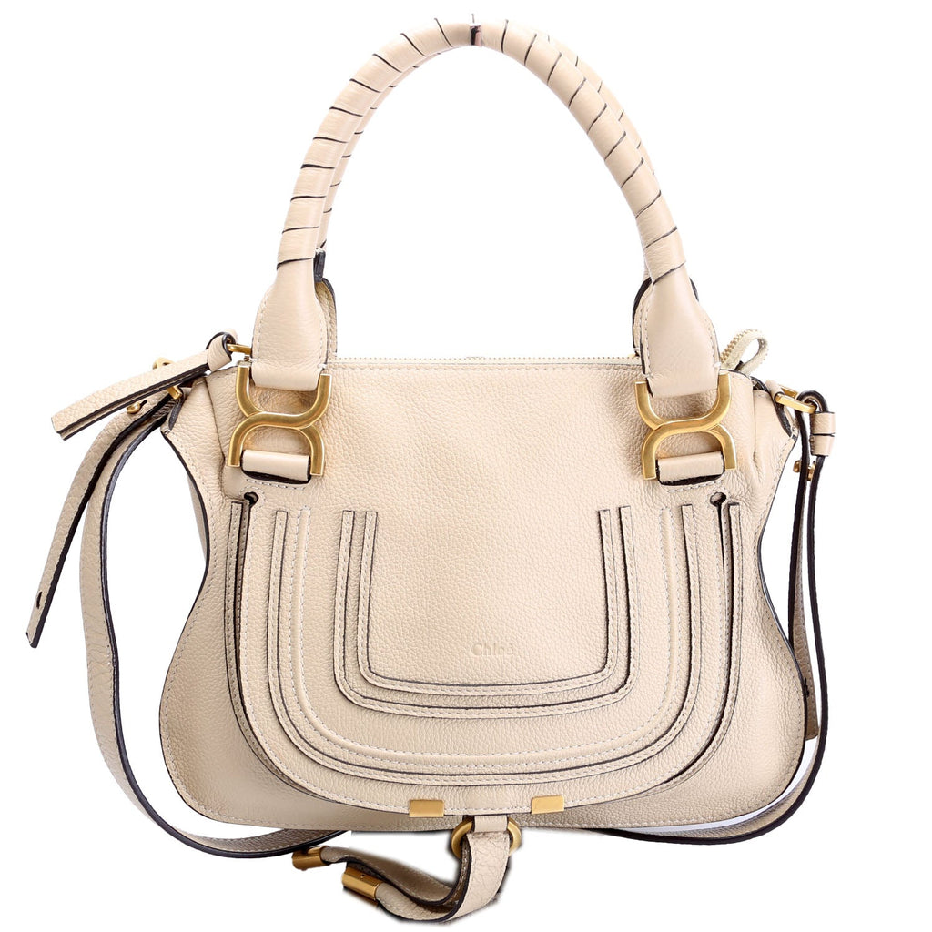 Marcie Small Double Carry Beige