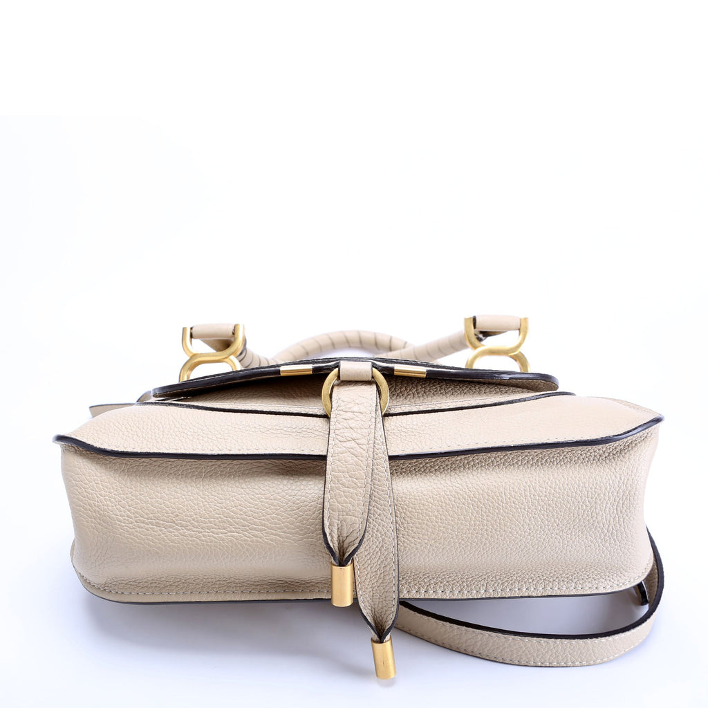 Marcie Small Double Carry Beige