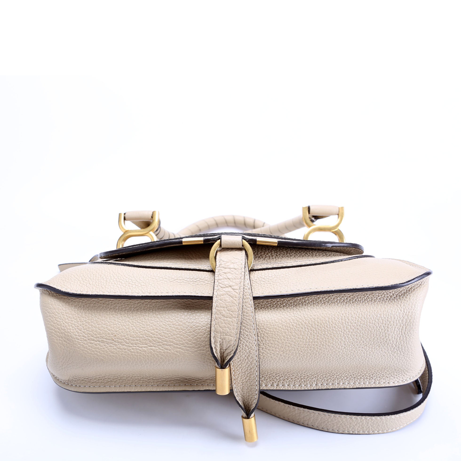 Marcie Small Double Carry Beige
