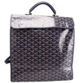 Saint Leger Soft Briefcase Backpack Goyardine Blue/Yellow