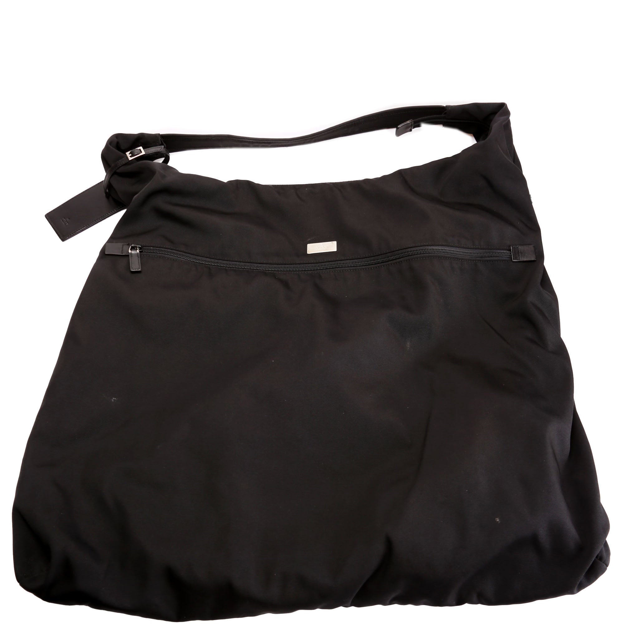 Gucci 001.2691 Nylon Collapsible Travel Bag Black
