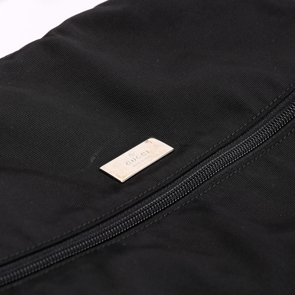 Gucci 001.2691 Nylon Collapsible Travel Bag Black