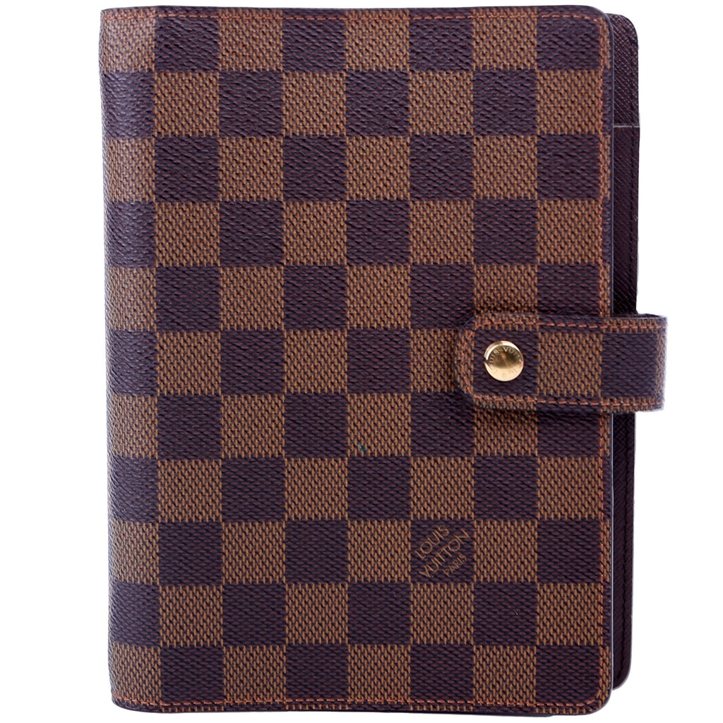 Agenda Medium Ring Damier Ebene