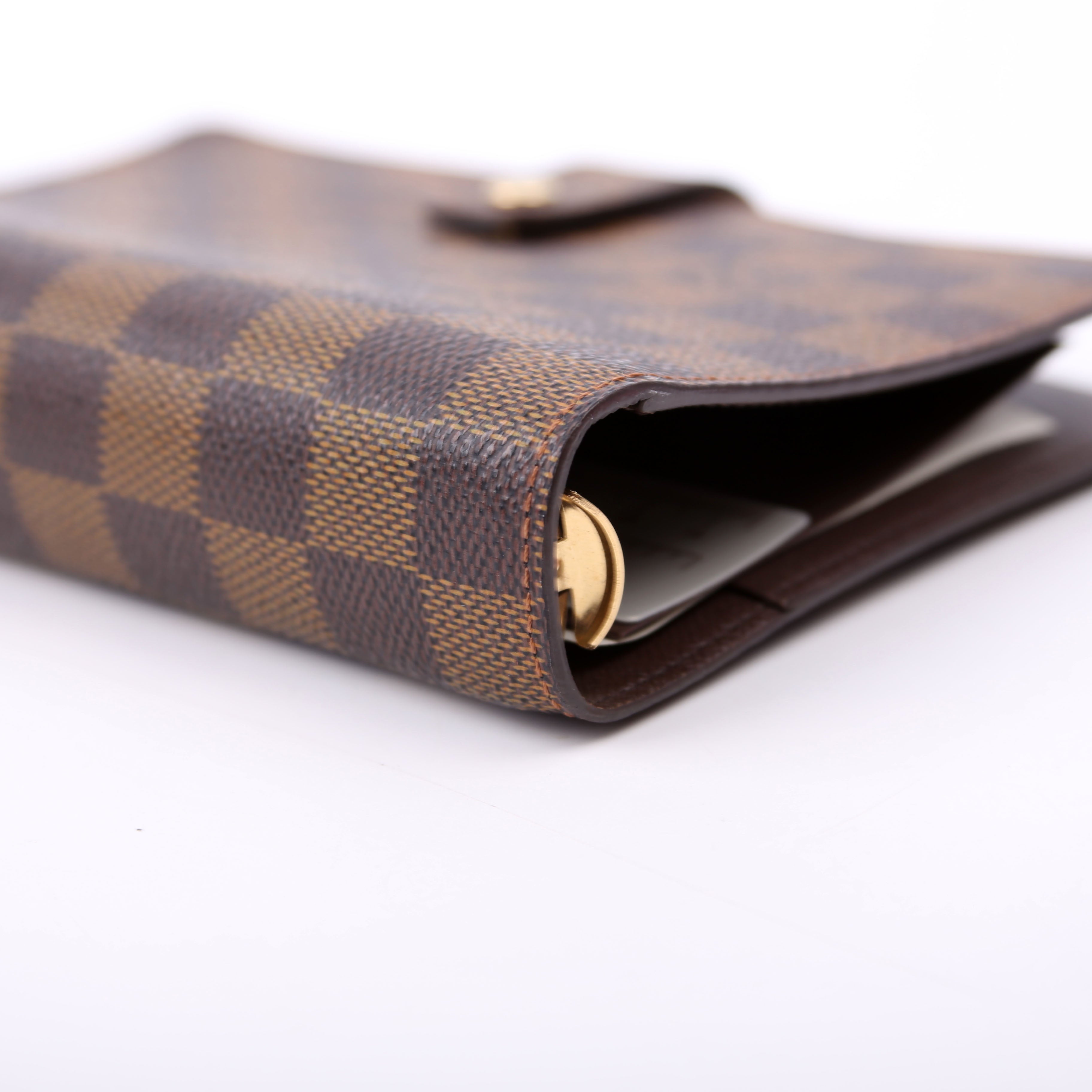 Agenda Medium Ring Damier Ebene