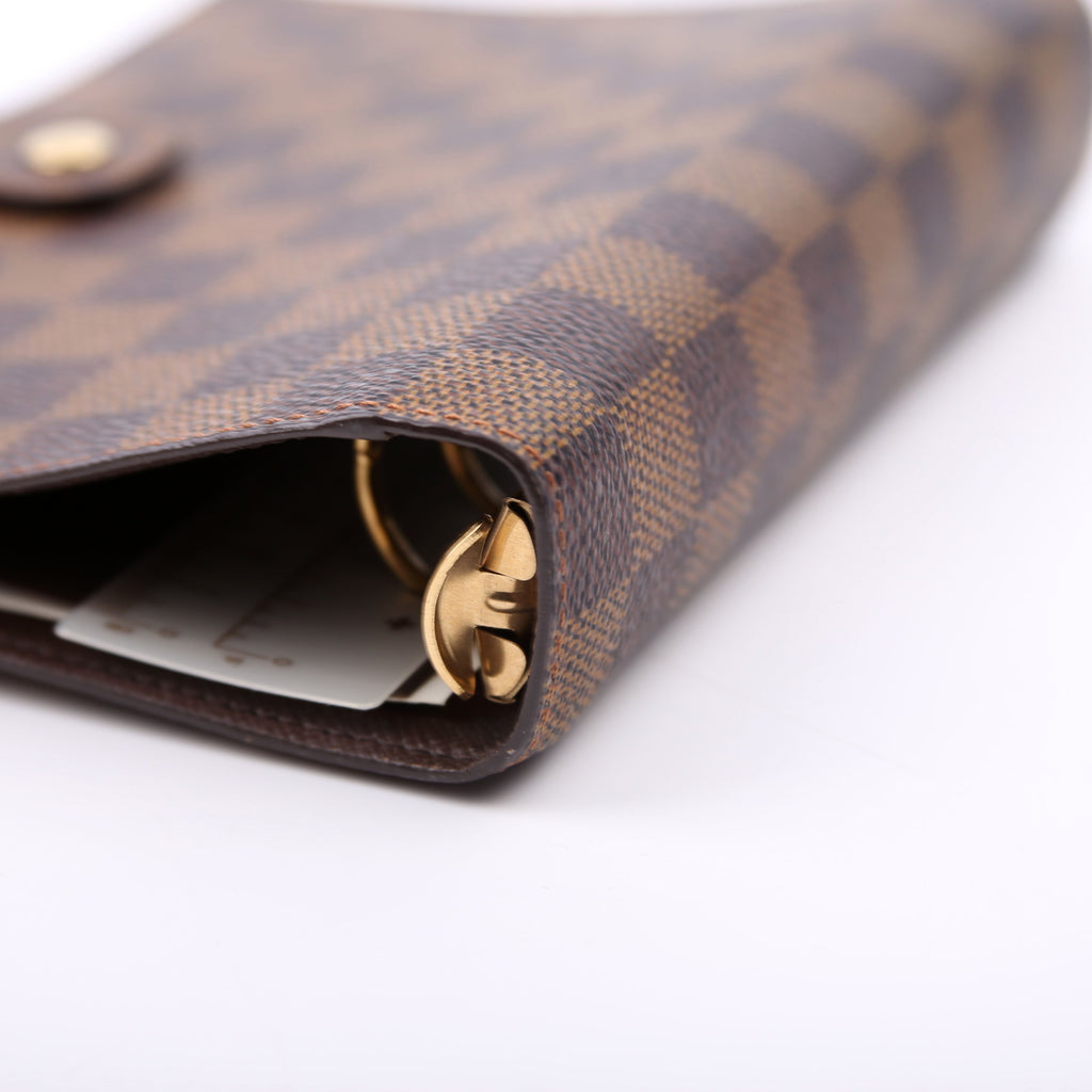 Agenda Medium Ring Damier Ebene