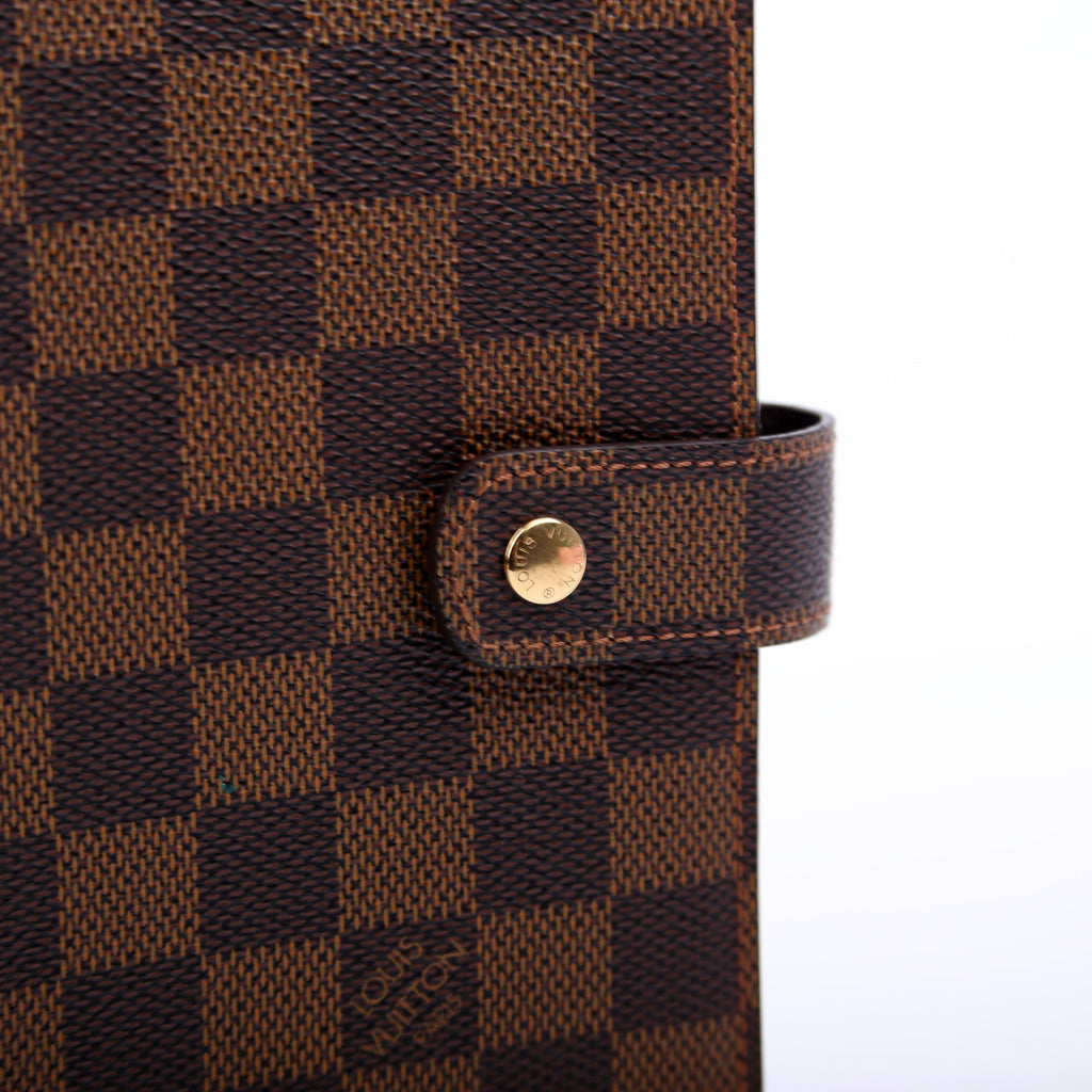 Agenda Medium Ring Damier Ebene