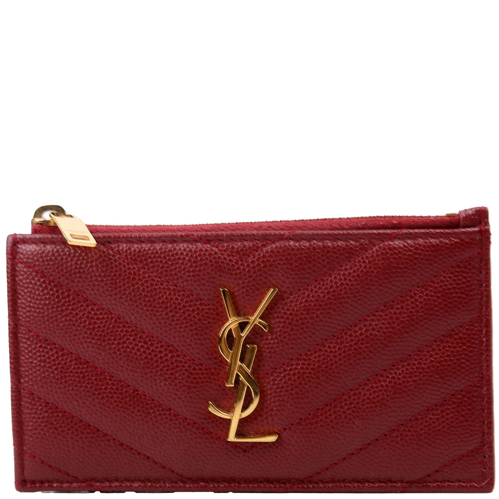 Grain De Poudre Fragment Card Holder 607915 Red