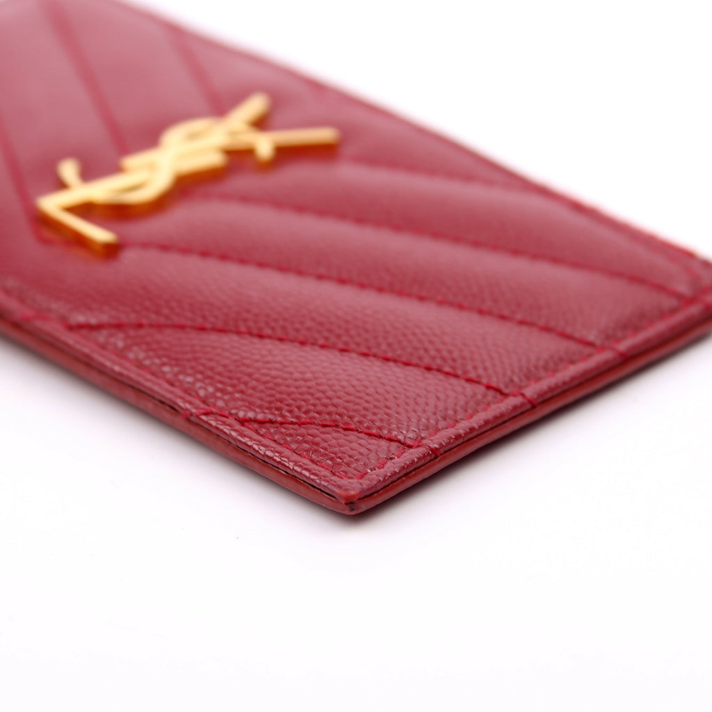 Grain De Poudre Fragment Card Holder 607915 Red