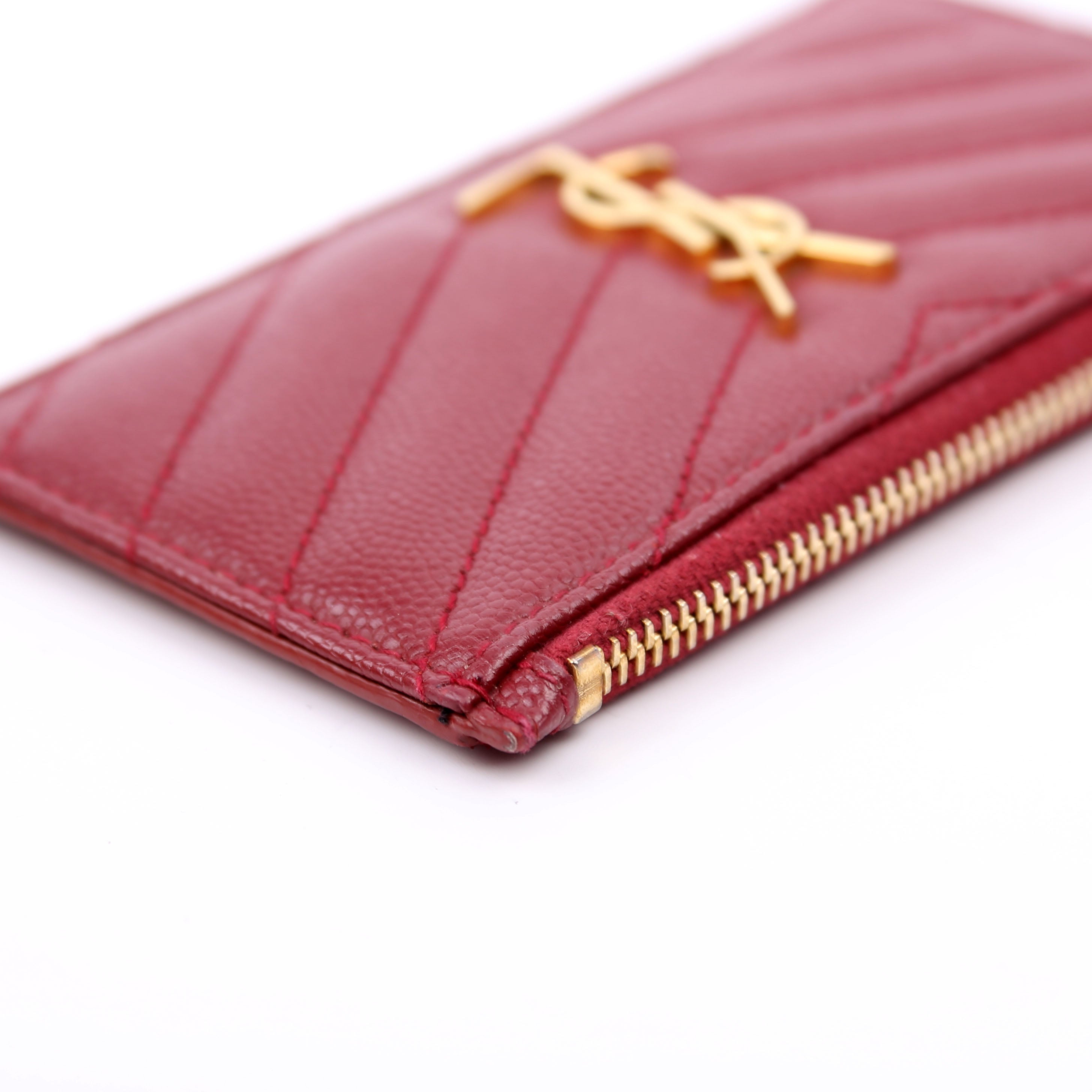 Grain De Poudre Fragment Card Holder 607915 Red