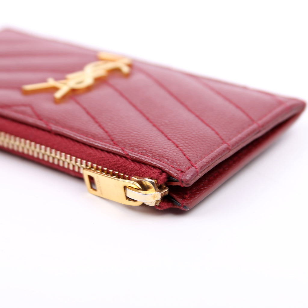 Grain De Poudre Fragment Card Holder 607915 Red