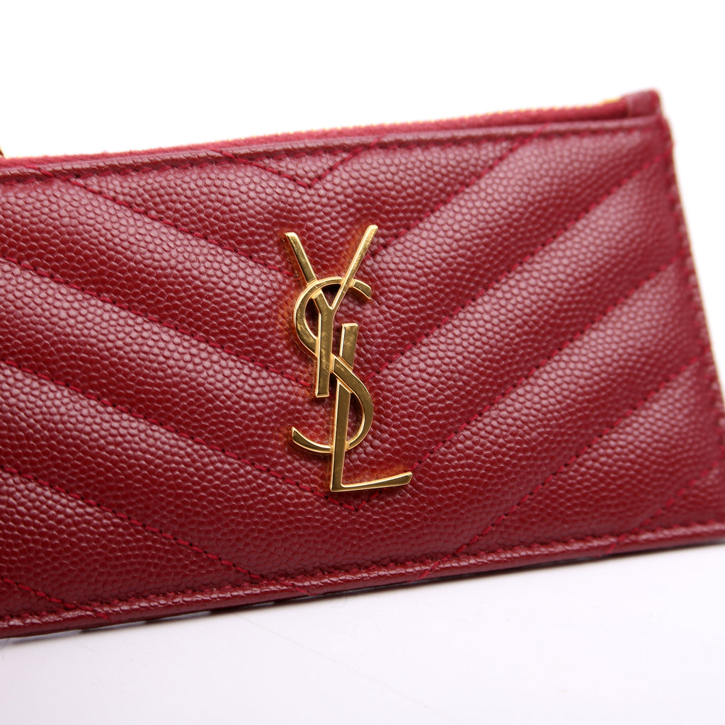 Grain De Poudre Fragment Card Holder 607915 Red