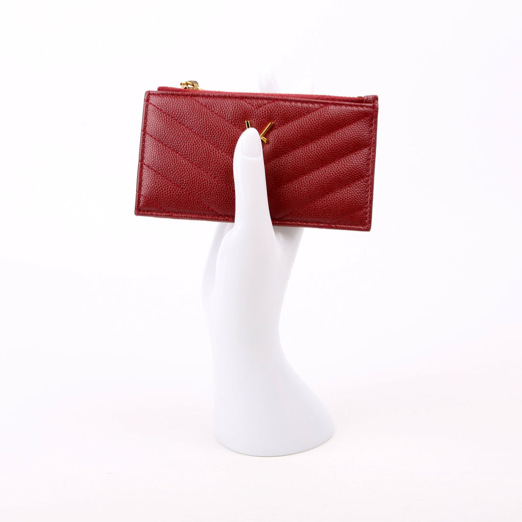Grain De Poudre Fragment Card Holder 607915 Red