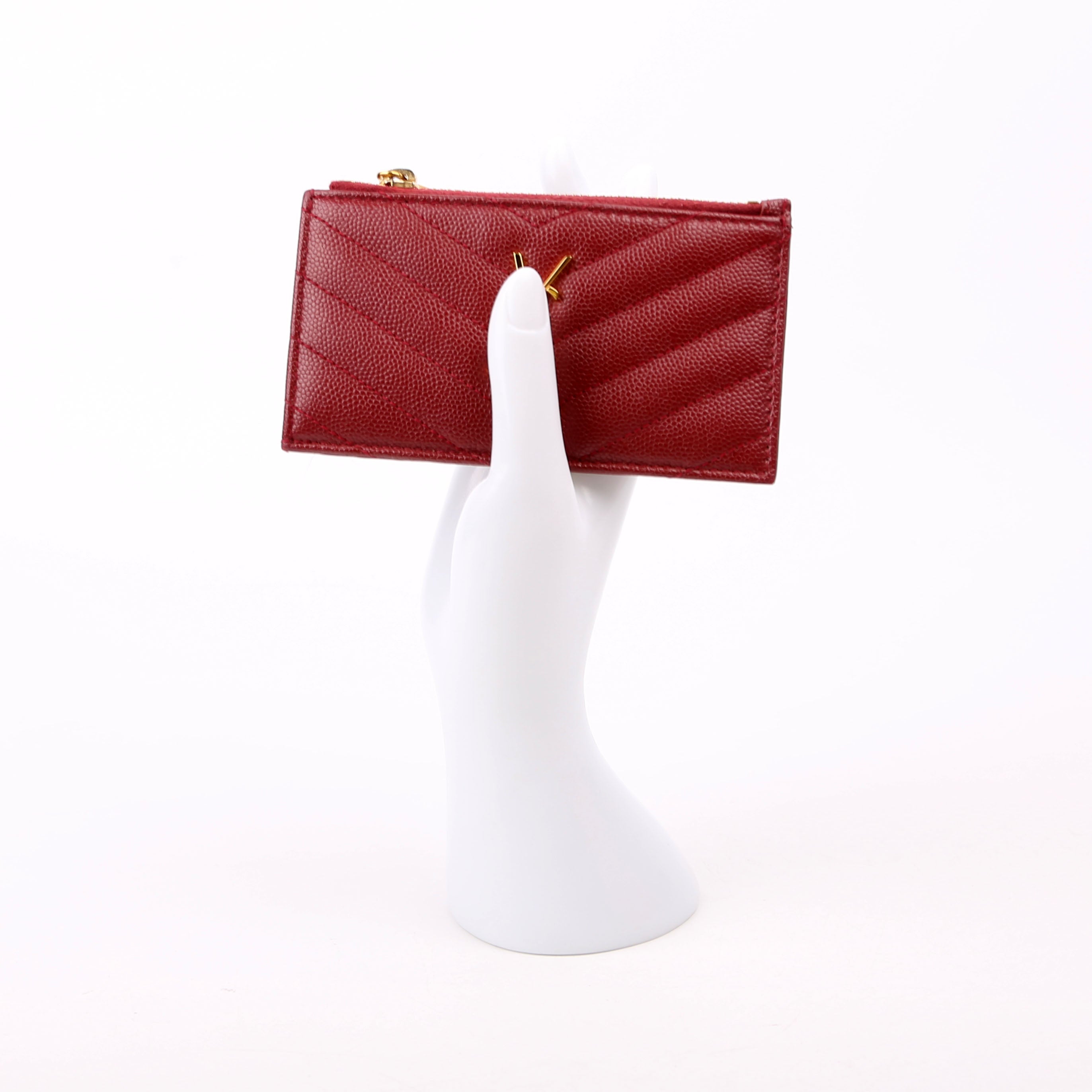Grain De Poudre Fragment Card Holder 607915 Red