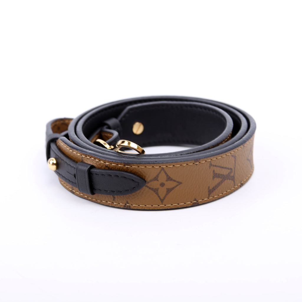 Bandouliere XL Reverse Monogram Strap Black