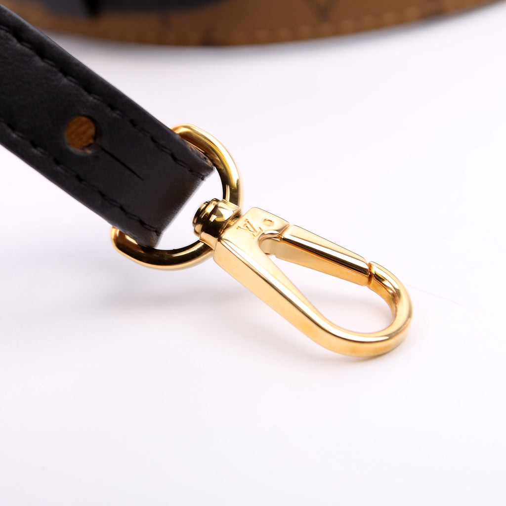 Bandouliere XL Reverse Monogram Strap Black