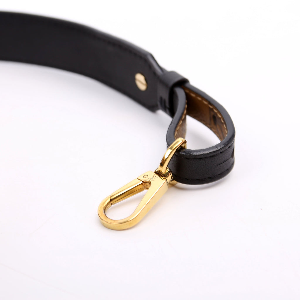Bandouliere XL Reverse Monogram Strap Black